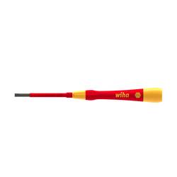 Wiha pro elektrotechniky, VDE, pro elektroniku a jemnou mechaniku šroubovák pro šrouby Microstix Šířka čepele: 3.5 mm Délka dříku: 65 mm