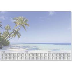 Sigel HO470 psací podložka Beach (pláž) 3letý kalendář vícebarevná (š x v) 59.5 mm x 41 mm