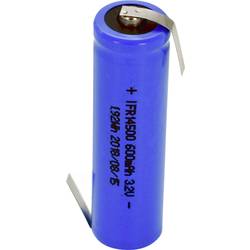 Beltrona FR14500HBG speciální akumulátor 14500 pájecí špička ve tvaru Z LiFePO4 3.2 V 600 mAh