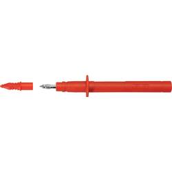 Schützinger SPS 2124 Ni / RT bezpečnostní zkušební hrot zásuvka 4 mm červená 1 ks