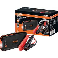 OSRAM systém pro rychlé startování auta BATTERYstart 200, OBSL200, max. startovací proud 150 A, 1x USB konektor