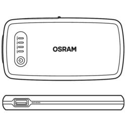 Osram Automotive systém pro rychlé startování auta BATTERYstart 200 OBSL200 Pomocný startovací proud (12 V)=150 A 1x USB konektor