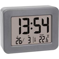 TFA Dostmann 60.2044.10 Quartz budík šedá časů buzení 1