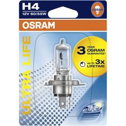 Osram Automotive 4062172395748 halogenová autožárovka Ultra Life H4 55/60 W 12 V