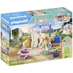 Playmobil® Horses of Waterfall (koně u vodopádu) Isabella & Lioness s mycí tyčí 71354