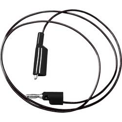 Mueller Electric BU-2030-A-36-0 měřicí kabel banánková zástrčka 4 mm krokosvorky 0.9 m černá 1 ks