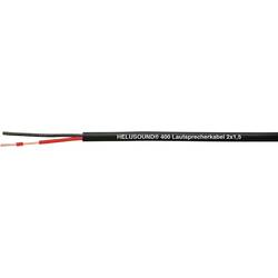 Helukabel 400090 reproduktorový kabel 2 x 2.5 mm² černá metrové zboží