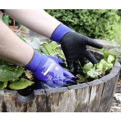 Leipold Doehle 1169-S Nitril Aqua nylon pracovní rukavice Velikost rukavic: 7, S EN 388 CAT II 1 ks