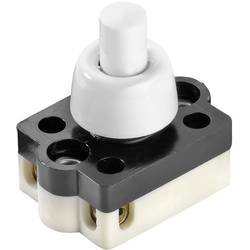interBär 3076-001.01 Tlačítkový sériový spínač 250 V/AC 2 A 1x vyp/zap s aretací 1 ks