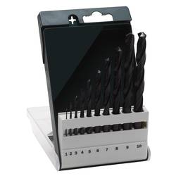 Bosch Accessories 2609255030 HSS sada spirálových vrtáku do kovu, 10dílná, válcované za tepla, DIN 338, válcová stopka, 1 sada