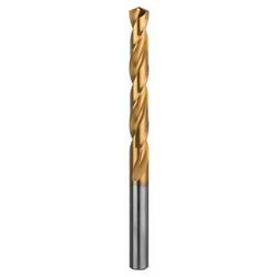 Bosch Accessories 2608596746 HSS kovový spirálový vrták, 9.5 mm, délka 125 mm, TiN, DIN 338, válcová stopka, 1 ks