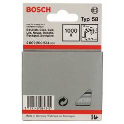 Bosch Accessories 2609200234 svorky z jemného drátu Typ 58 1000 ks Rozměry (d x š) 6 mm x 13 mm
