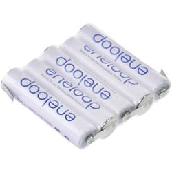Panasonic eneloop Reihe F1x5 Akupack 5 x AAA pájecí špička ve tvaru Z Ni-MH 6 V 750 mAh