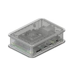 TEKO TEK-CORAL.0 TEK-CORAL.0 elektronická krabice 100.8 x 73.7 x 29.25 plast transparentní 1 ks