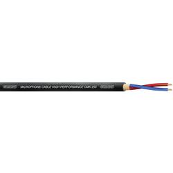 Cordial CMK 250 mikrofonový kabel 2 x 0.5 mm² černá metrové zboží