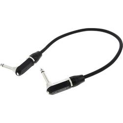 Cordial CFI 0,6 RR jack jack konektory kabel [1x jack zástrčka 6,3 mm - 1x jack zástrčka 6,3 mm] 0.60 m černá