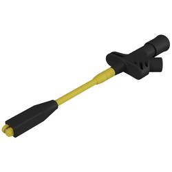 SKS Hirschmann KLEPS 2800 sw bezpečnostní krokosvorka, konektor 4 mm, CAT III 1000 V, černá