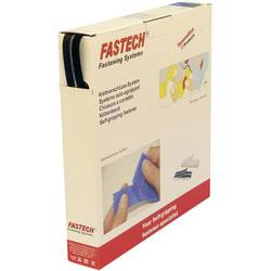 FASTECH® B10-SKL999925 pásek se suchým zipem, zalepení hotmelt , háčková a flaušová část, (d x š) 25 m x 10 mm, černá, 25 m