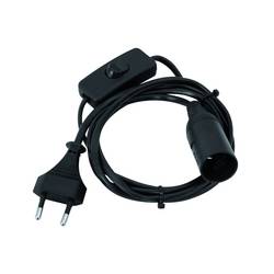 Eurolite 51100665 objímka pro žárovku E14 230 V 60 W s eurozástrčkou, s vypínačem