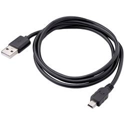 Akyga USB kabel USB-A zástrčka, USB Mini-B zástrčka 1.00 m černá AK-USB-22