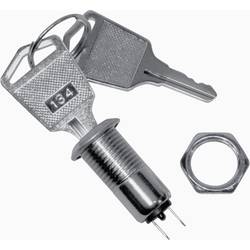 TRU COMPONENTS TC-MSS02 TC-MSS02 klíčový spínač 1 A 1x zap/vyp 1 ks
