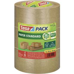 tesa STANDARD ecoLogo® 58292 balicí lepicí páska hnědá (d x š) 50 m x 50 mm 3 ks