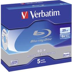 Verbatim 43715 Blu-ray BD-R 25 GB 5 ks Jewelcase
