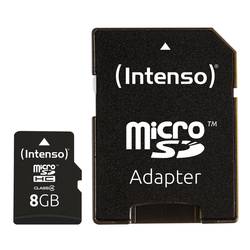 Intenso High Capacity SD (MicroSDHC) paměťová karta microSDHC 8 GB Class 4 vč. SD adaptéru
