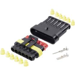 TE Connectivity AMP-Superseal 1.5mm Series sada konektorů Superseal 6, rozteč 6 mm, 30S007, 1 sada
