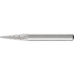 PFERD 22422736 frézovací kolík HSS Špičatý kužel Délka 60 mm Vnější Ø 6 mm Pracovní délka 18 mm Ø hřídele 6 mm 1 ks