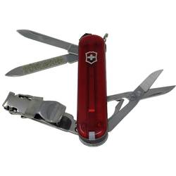Victorinox Nail Clip 580 0.6463.T švýcarský kapesní nožík počet funkcí 8 rubínově červená