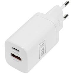 Digitus DA-10062 USB nabíječka, 1x USB A , 1x USB-C®, 30 W, bílá
