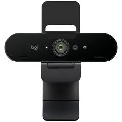 Logitech Brio 4K Stream Edition 4K webkamera, 3840 x 2160 Pixel, 1920 x 1080 Pixel, 1280 x 720 Pixel, upínací uchycení, pro Windows Hello