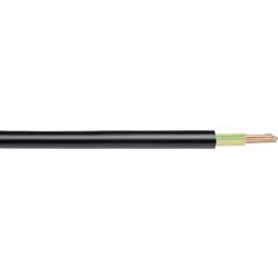 HELU 32005 SW zemnící kabel NYY-J-RM 1 x 25 mm² černá metrové zboží