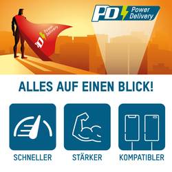 Ansmann Home Charger 247PD USB nabíječka, 1x USB A , 1x USB-C®, 45 W, Dodávka energie, černá