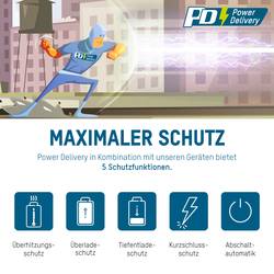 Ansmann Home Charger 247PD USB nabíječka, 1x USB A , 1x USB-C®, 45 W, Dodávka energie, černá
