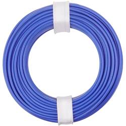Donau Elektronik 125-012 lanko/ licna, 1 x 0.25 mm², modrá, 10 m