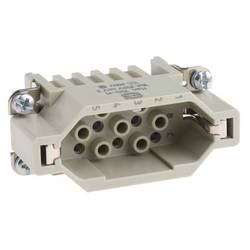 HARTING Han® 15D-M-c 09210153001 vložka pinového konektoru, seria Han® D, 1 ks