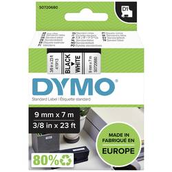 páska do štítkovače DYMO D1 40913 polyester Barva pásky: bílá Barva písma:černá 9 mm 7 m