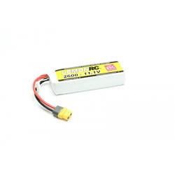 LemonRC 15723 akupack Li-Pol (modelářství), 11.1 V, 2600 mAh, články 3, 35 C, Softcase, XT60