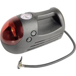 Brüder Mannesmann Universal-Luftkompressor, M 097-T, kompresor, 10 bar, blikající světlo, s pracovní lampou, analogový manometr, kabelová šachta / uchycení