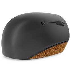 Lenovo Go Wireless Vertical optická ergonomická myš, bezdrátový, 6 tlačítko, 2400 dpi, šedá, dřevo