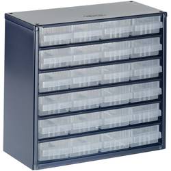 raaco 624-01 zásobník drobných dílů (š x v x h) 306 x 283 x 150 mm přihrádek: 24 Obsah 1 ks