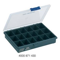 raaco Assorter 5-18 krabička na malé součástky (d x š x v) 240 x 195 x 43 mm přihrádek: 18 pevné rozčlenění Obsah 1 ks