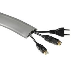 Hama Kabelová lišta PVC šedá flexibilní (d x š x v) 1.8 m x 60 mm x 10 mm 1 ks 00220983