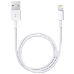 Apple iPod, iPhone, iPad kabel [1x USB 2.0 zástrčka A - 1x dokovací zástrčka Apple Lightning] 0.50 m bílá