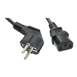 LINDY napájecí kabel [1x zástrčka s ochranným kontaktem - 1x IEC C13 zásuvka 10 A] 2.00 m černá