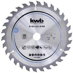 kwb 586757 tvrdokovový pilový kotouč 190 x 20 mm 1 ks