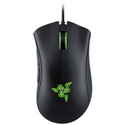RAZER DeathAdder Essential optická ergonomická herní myš, přenos kabelový, 5 tlačítko, 6400 dpi, černá