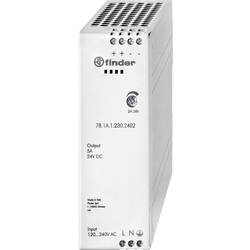 Finder 78.1A.1.230.2402 síťový zdroj na DIN lištu, 24 V/DC, 5 A, 120 W